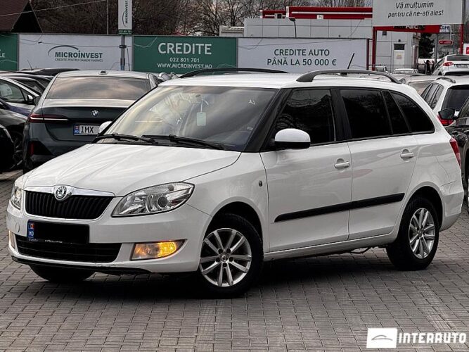 Skoda Fabia 2012 doar la InterAuto