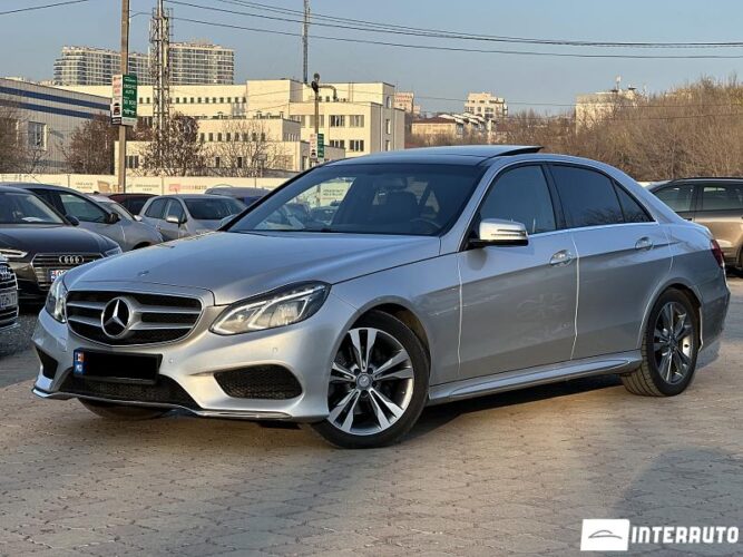 Mercedes E 300h 2014 doar la InterAuto