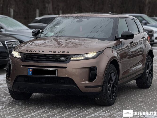 Land Rover Range Rover Evoque 2025 doar la InterAuto
