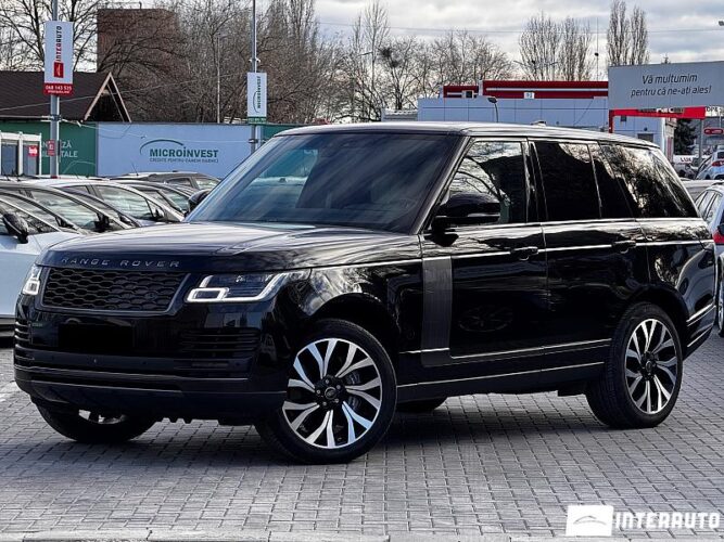 Land Rover Range Rover Vogue 2019 doar la InterAuto