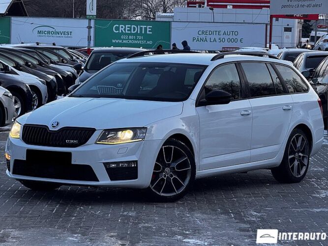 Skoda Octavia RS 2017 doar la InterAuto