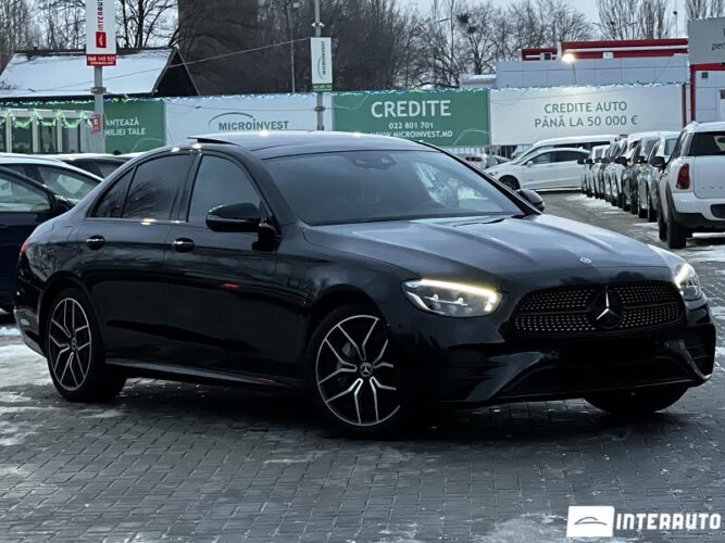 Mercedes E 350 2020 doar la InterAuto
