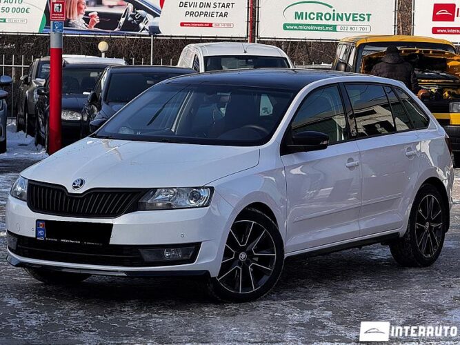 Skoda Rapid 2016 doar la InterAuto