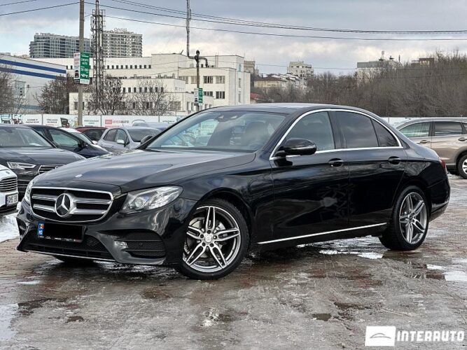 Mercedes E 220 2016 doar la InterAuto