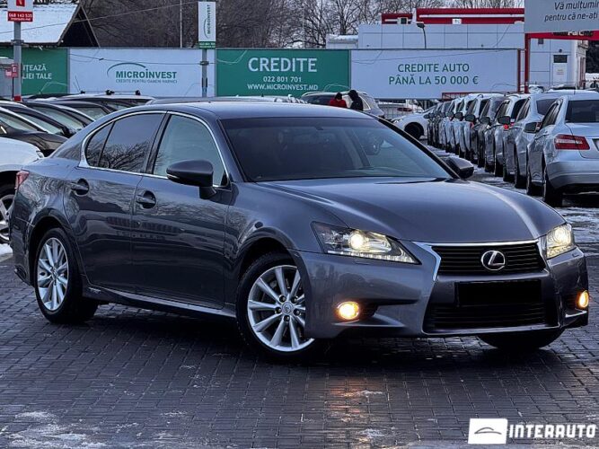 Lexus GS 300h 2014 doar la InterAuto