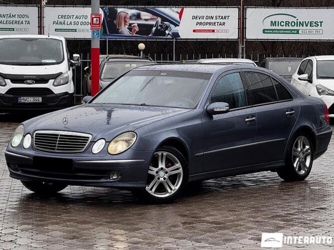 Mercedes E 200 2003 doar la InterAuto