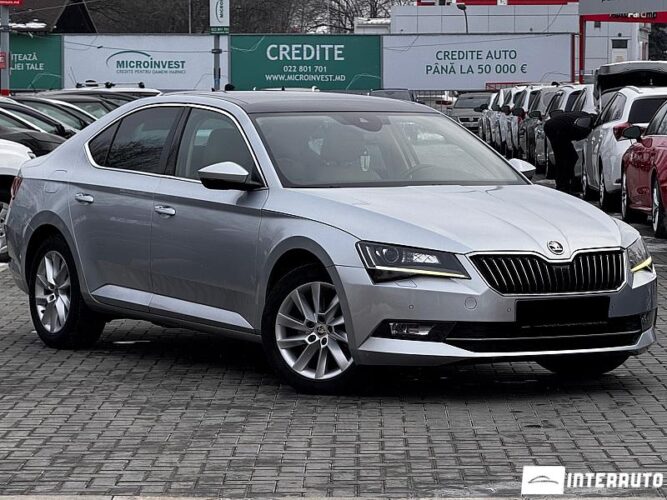 Skoda Superb 2018 doar la InterAuto