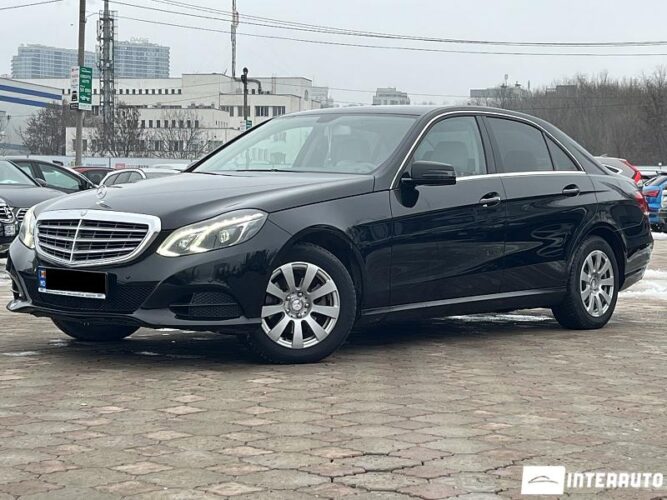 Mercedes E 200 2013 doar la InterAuto