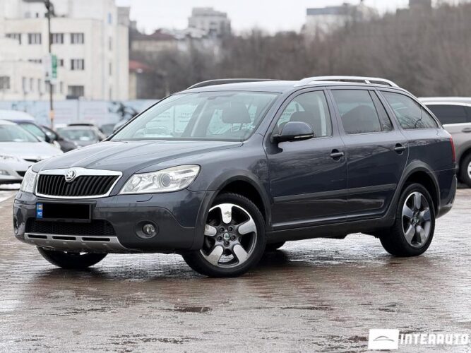 Skoda Octavia Scout 2011 doar la InterAuto