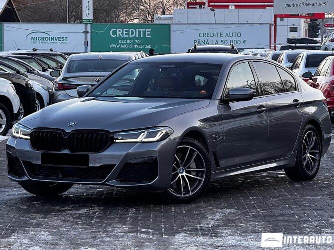 BMW 530e 2022 doar la InterAuto