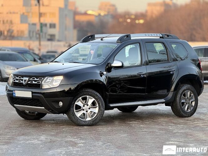 Dacia Duster 2016 doar la InterAuto
