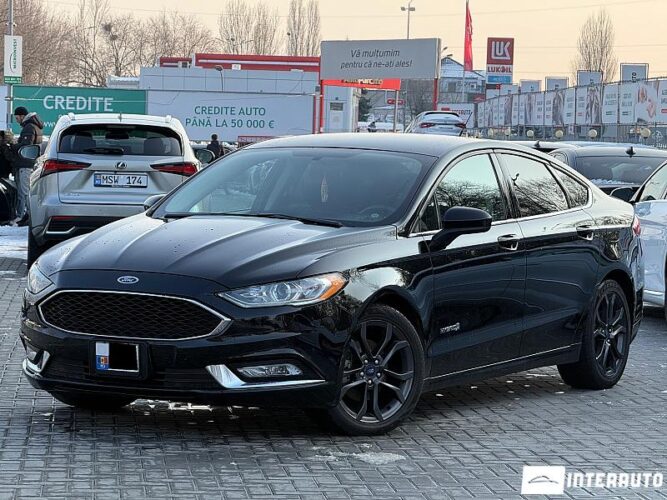 Ford Fusion 2018 doar la InterAuto