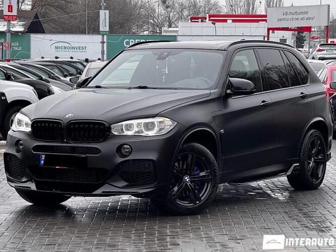 BMW X5 4.0e 2017 doar la InterAuto
