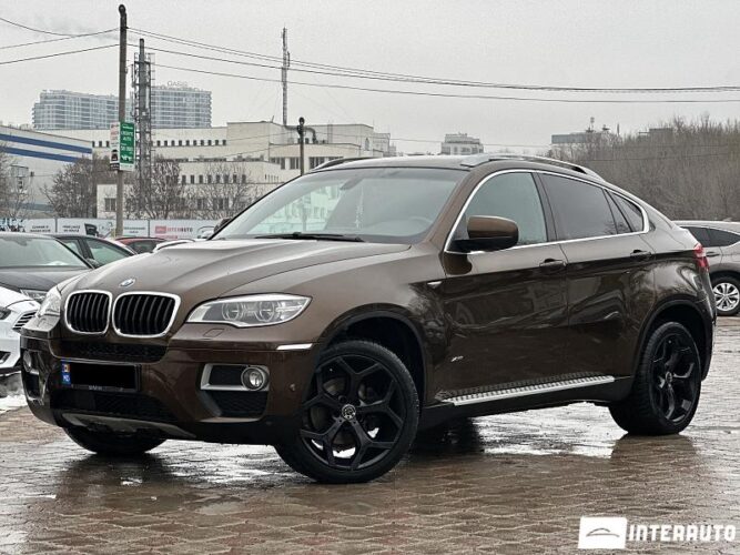 BMW X6 3.0D 2013 doar la InterAuto