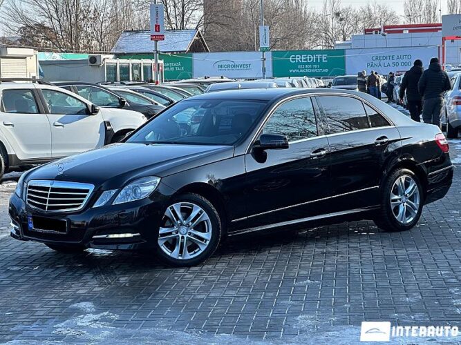 Mercedes E 220 2013 doar la InterAuto