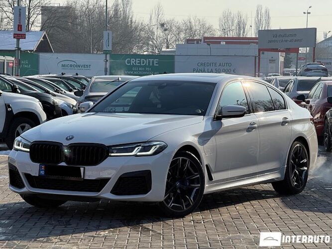 BMW 530e 2022 doar la InterAuto