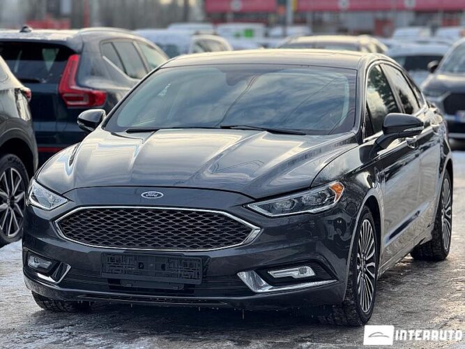 Ford Fusion 2016 doar la InterAuto