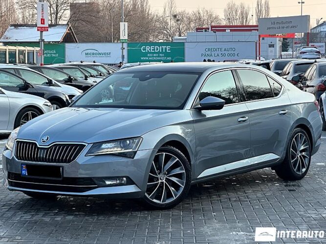 Skoda Superb 2015 doar la InterAuto