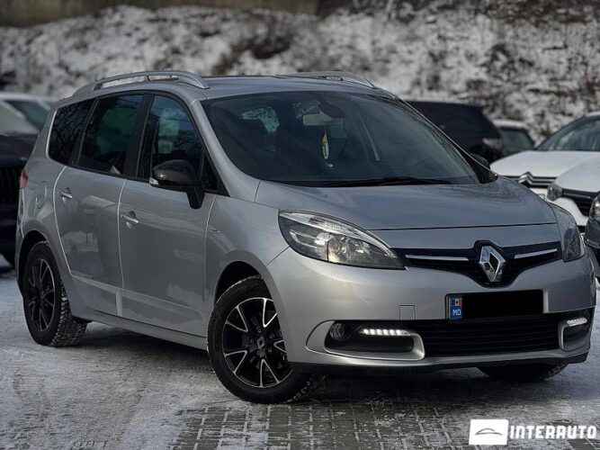 Renault Grand Scenic 2015 doar la InterAuto
