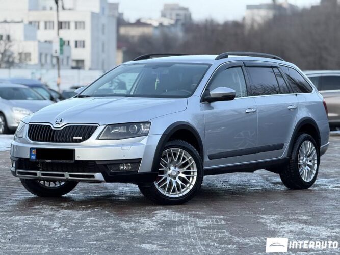 Skoda Octavia Scout 2016 doar la InterAuto