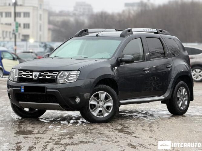 Dacia Duster 2015 doar la InterAuto