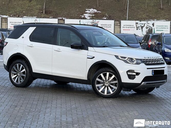 Land Rover Discovery Sport 2016 doar la InterAuto
