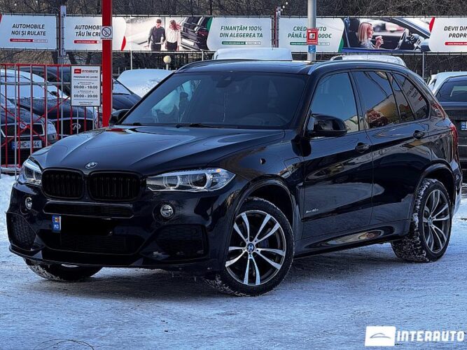 BMW X5 4.0e 2018 doar la InterAuto