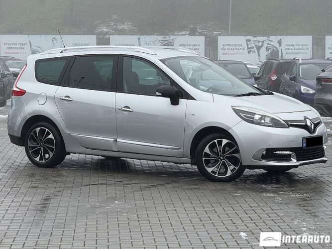 Renault Grand Scenic 2015 doar la InterAuto