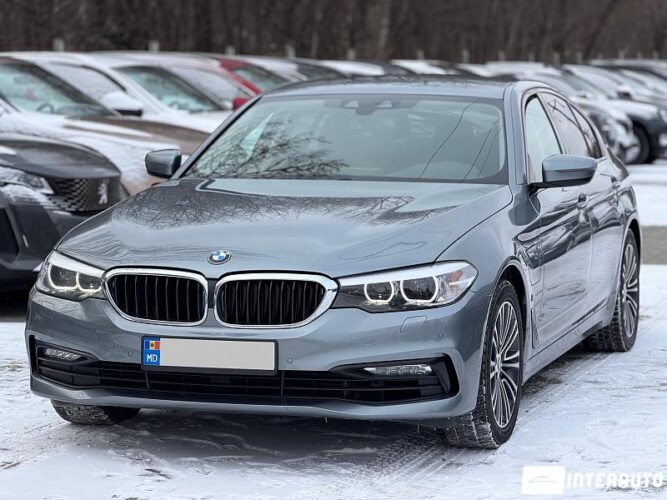 BMW 530e 2018 doar la InterAuto