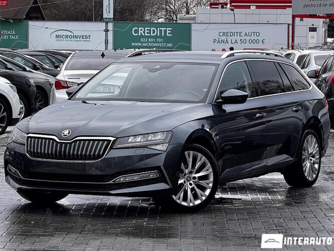 Skoda Superb 2021 doar la InterAuto