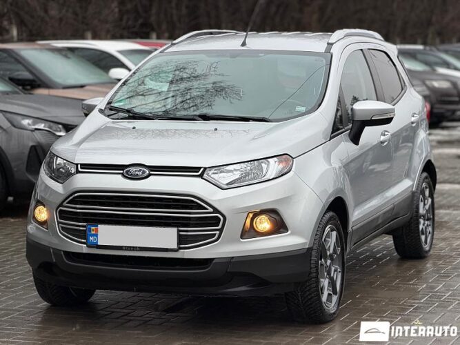 Ford Ecosport 2017 doar la InterAuto