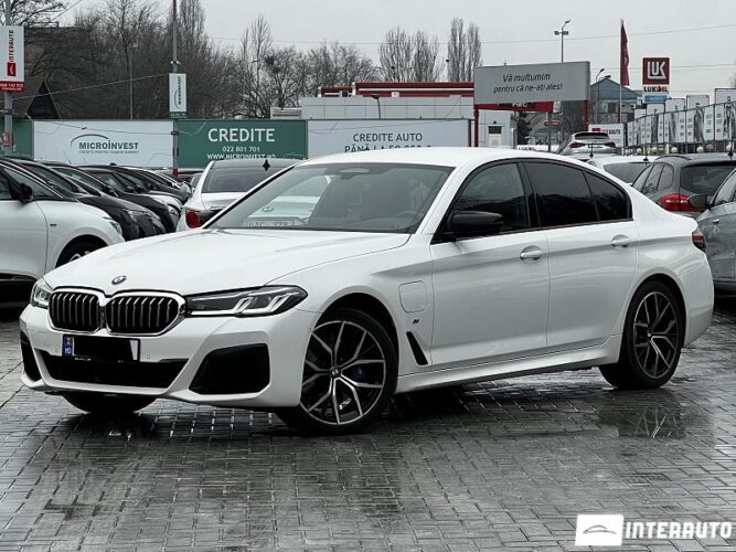BMW 530e 2020 doar la InterAuto