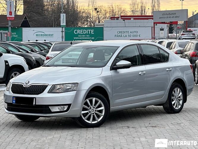 Skoda Octavia 2015 doar la InterAuto