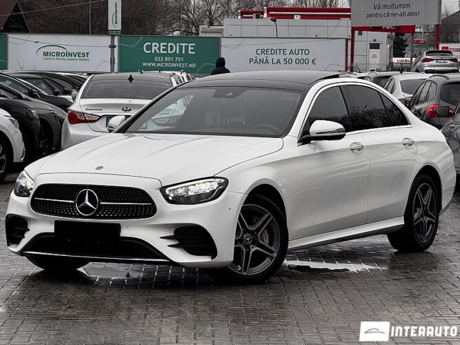 Mercedes E 350 2023 doar la InterAuto