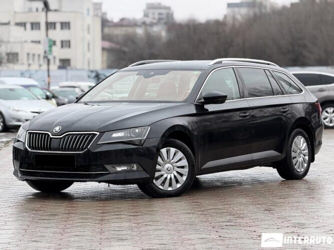 Skoda Superb 2016 doar la InterAuto