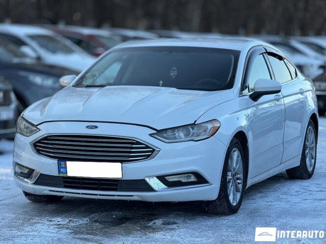 Ford Fusion 2016 doar la InterAuto