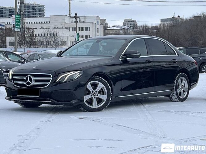Mercedes E 200 2016 doar la InterAuto