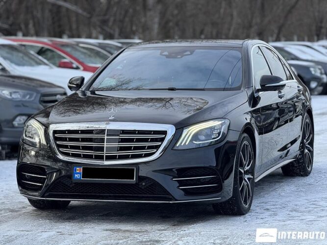 Mercedes S 350 2018 doar la InterAuto