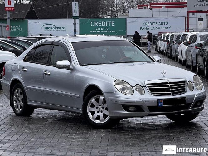 Mercedes E 200 30 mercedes E 200 2007