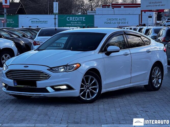 Ford Fusion 2016 doar la InterAuto