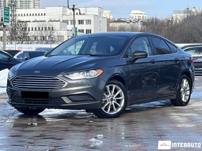 Ford Fusion 2017 doar la InterAuto
