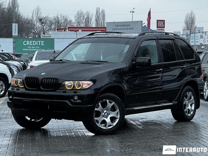 BMW X5 3.0D 2003 doar la InterAuto