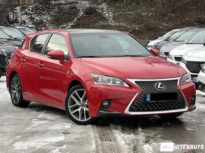 Lexus CT 200h 2015 doar la InterAuto