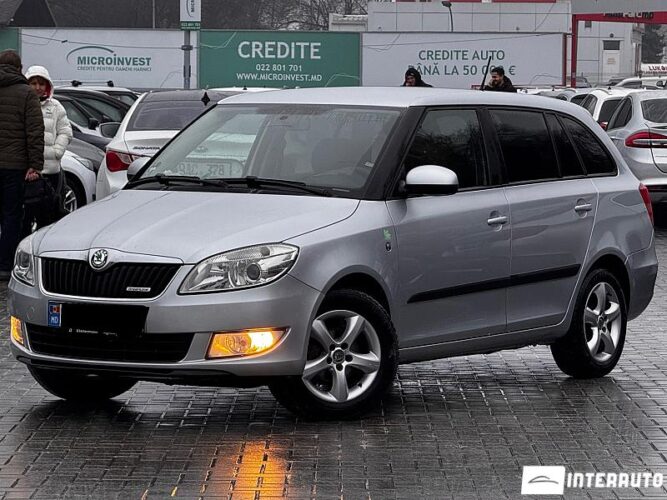 Skoda Fabia 2012 doar la InterAuto