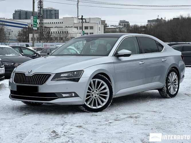 Skoda Superb 2018 doar la InterAuto